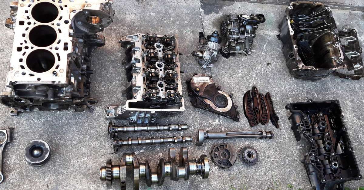 Mini Cooper, B37C15A, dzinēja detaļas