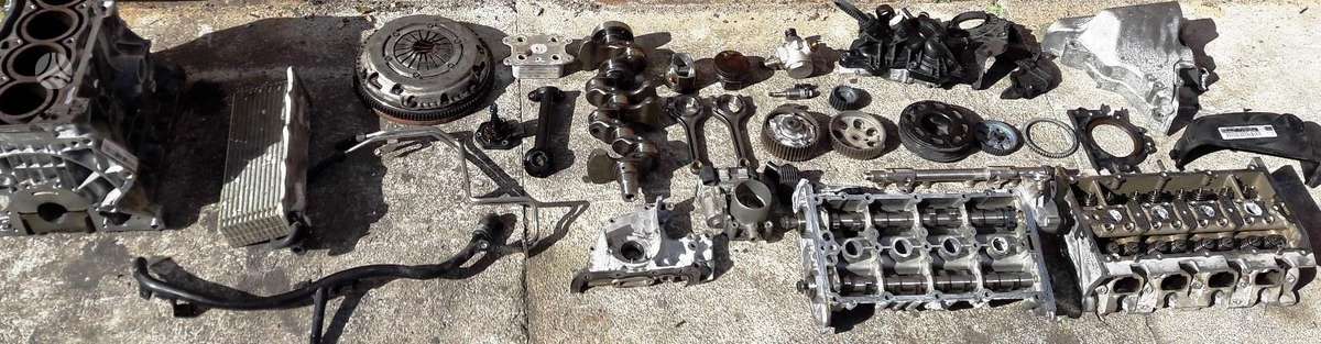 Volkswagen Polo, CJZ, variklio detalės