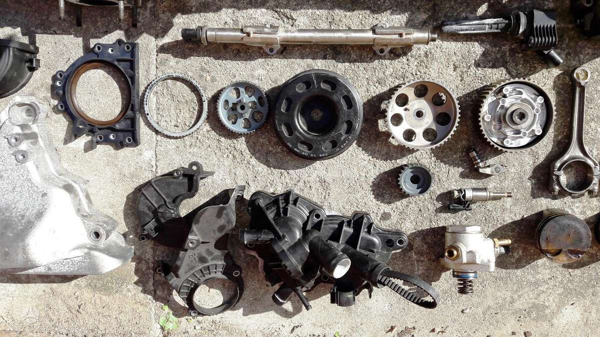 Volkswagen Polo, CJZ, детали двигателя