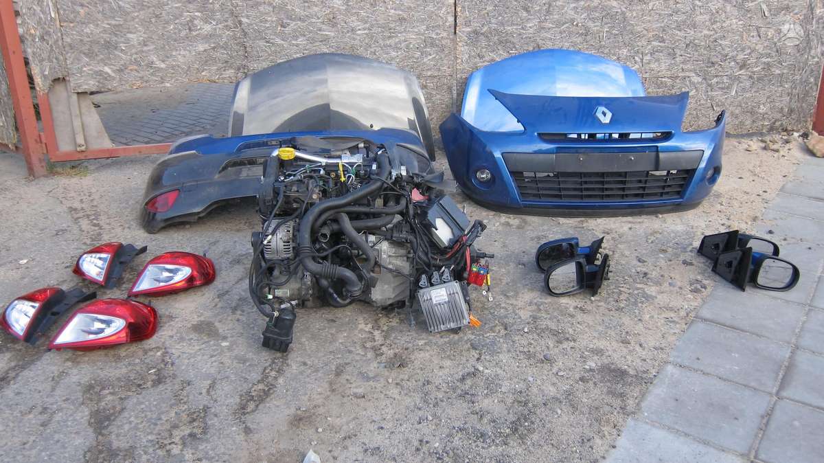 Renault Clio Variklis yra 1 2tb