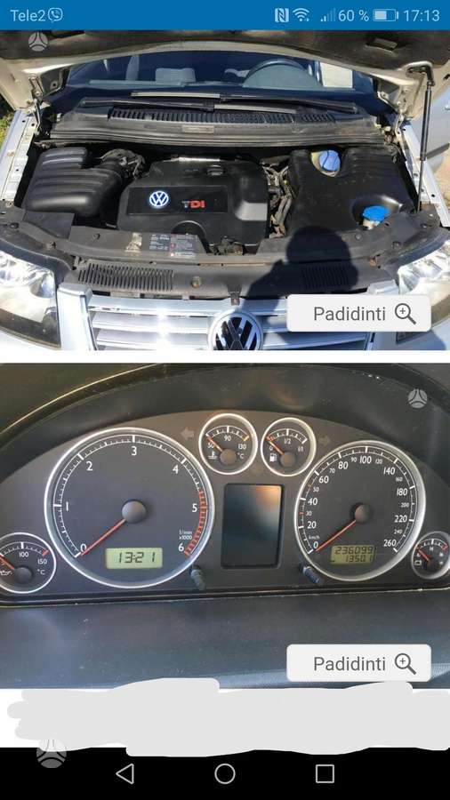 Volkswagen Sharan dalimis