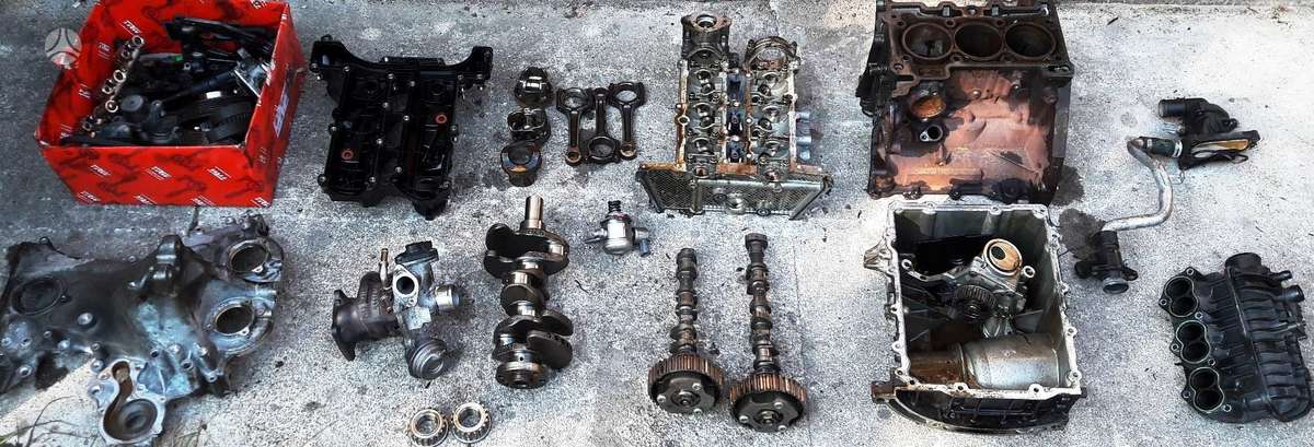 Ford Fiesta, M2DA, variklio detalės