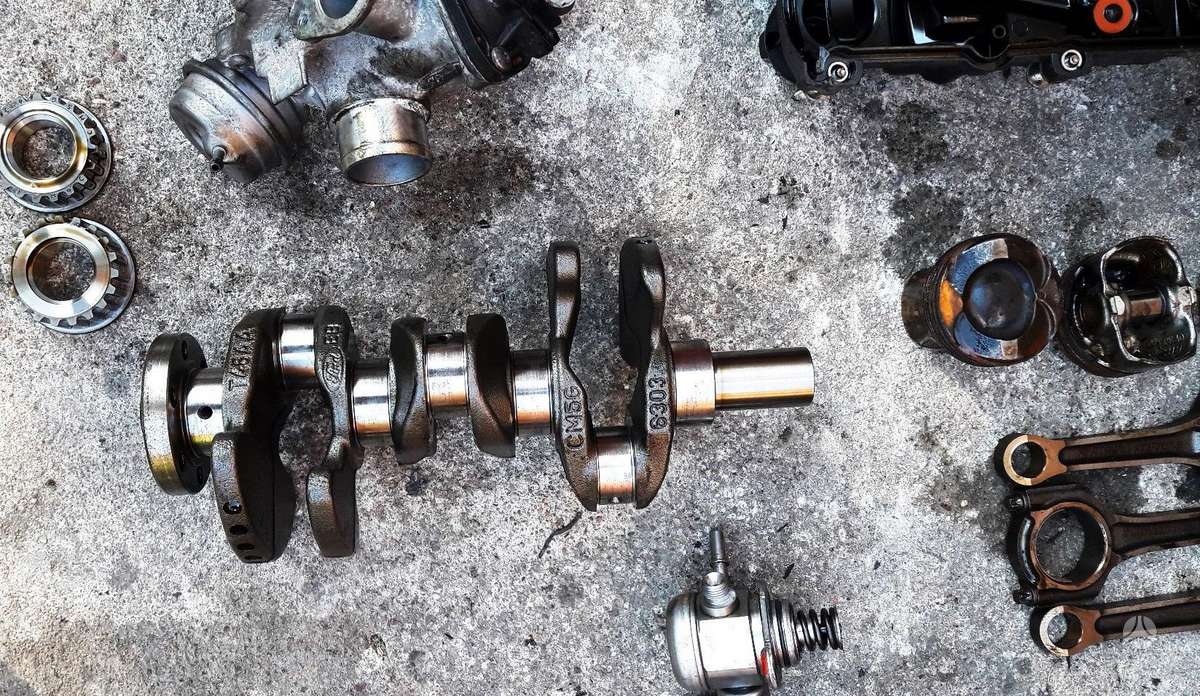 Ford Fiesta, M2DA, variklio detalės