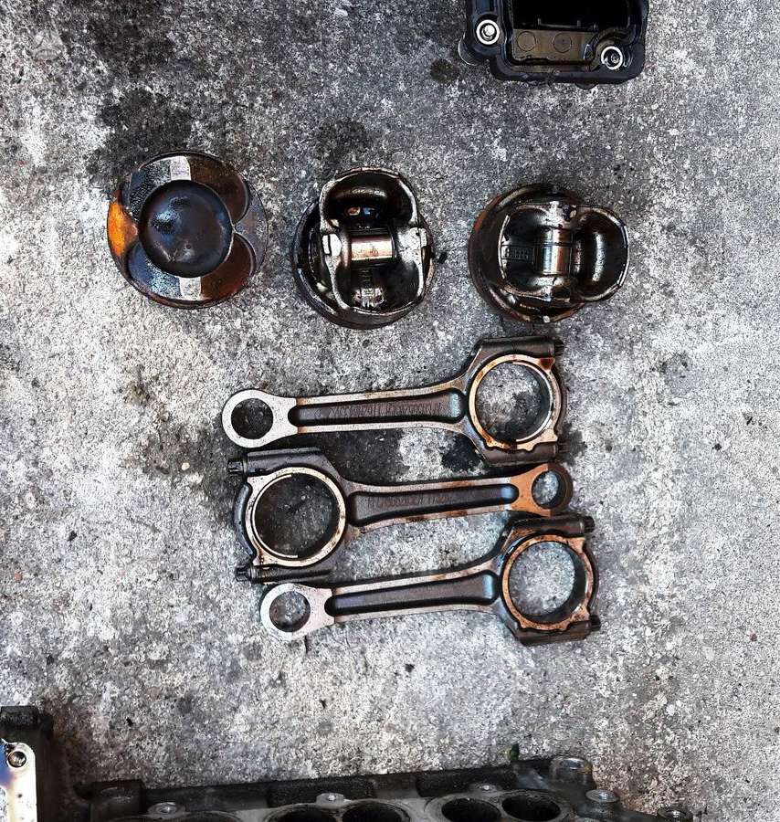 Ford Fiesta, M2DA, variklio detalės