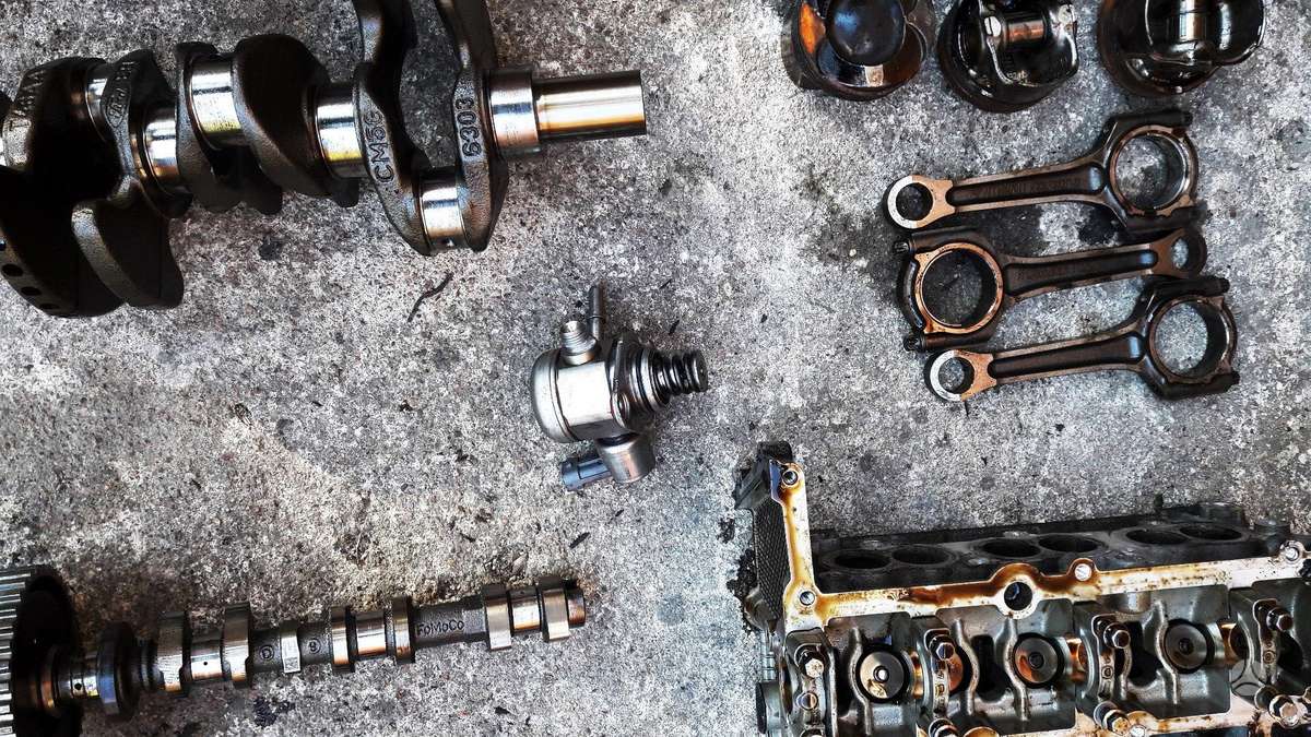 Ford Fiesta, M2DA, variklio detalės