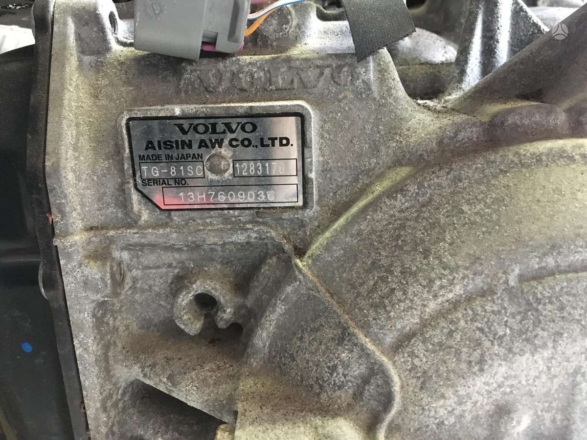 Volvo S60, AISIN AW: TG-81SC, gearbox