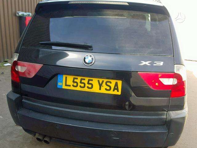 BMW X3 dalimis