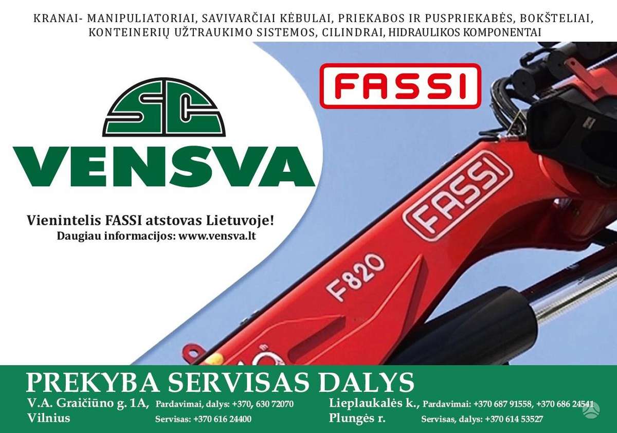-Kita- FASSI F165, краны