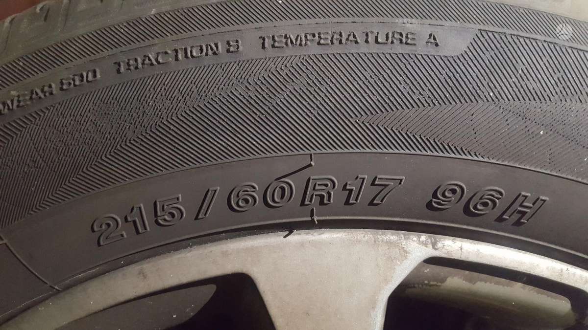 Yokohama GEOLANDAR, universalios 215/60 R17