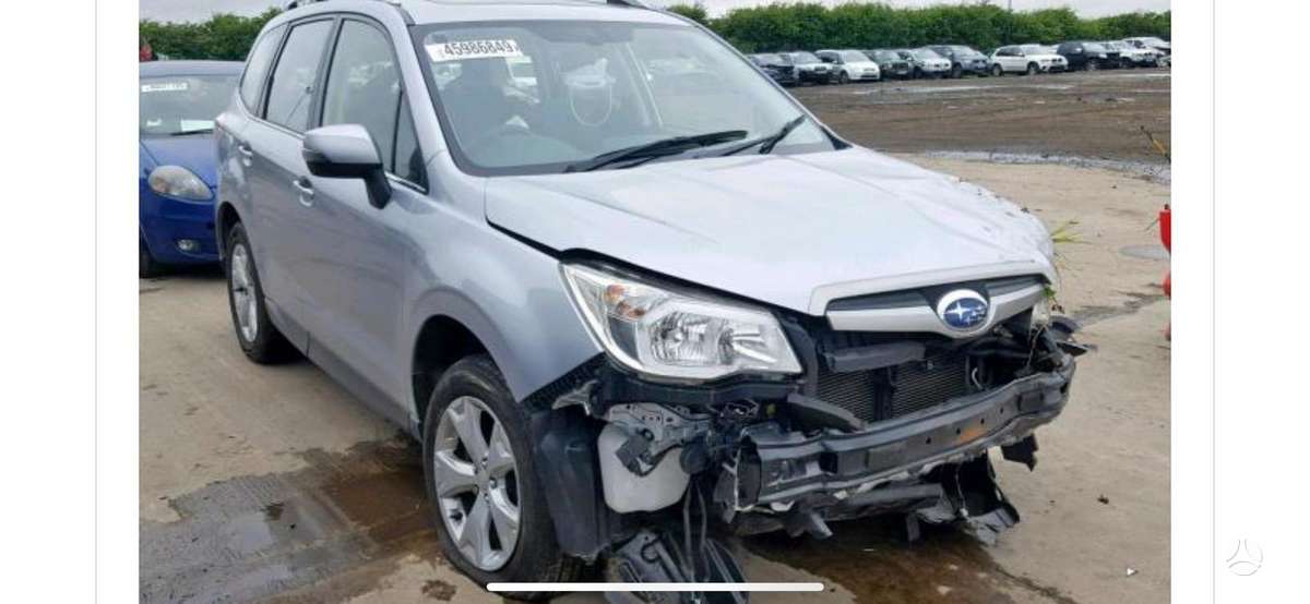 Subaru Forester 25344 mph engine type fb20avzhxe 110kw transmission type