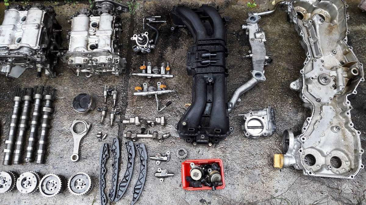 Subaru BRZ, FA20, variklio detalės