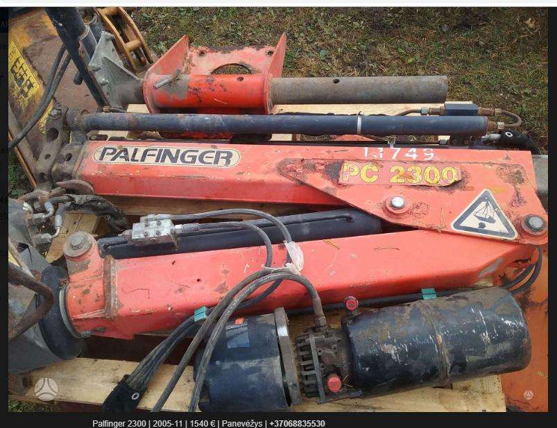 HIAB 090  PALFINGER HMF, cranes / grapples