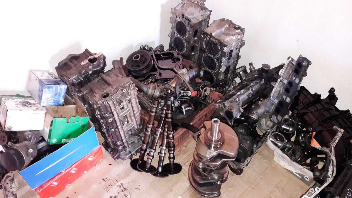 Mercedes-Benz E klasė, OM642, детали двигателя