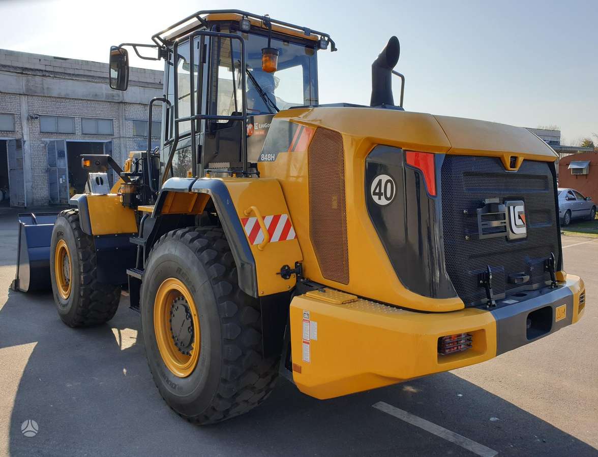 LIUGONG 848H, frontal loader