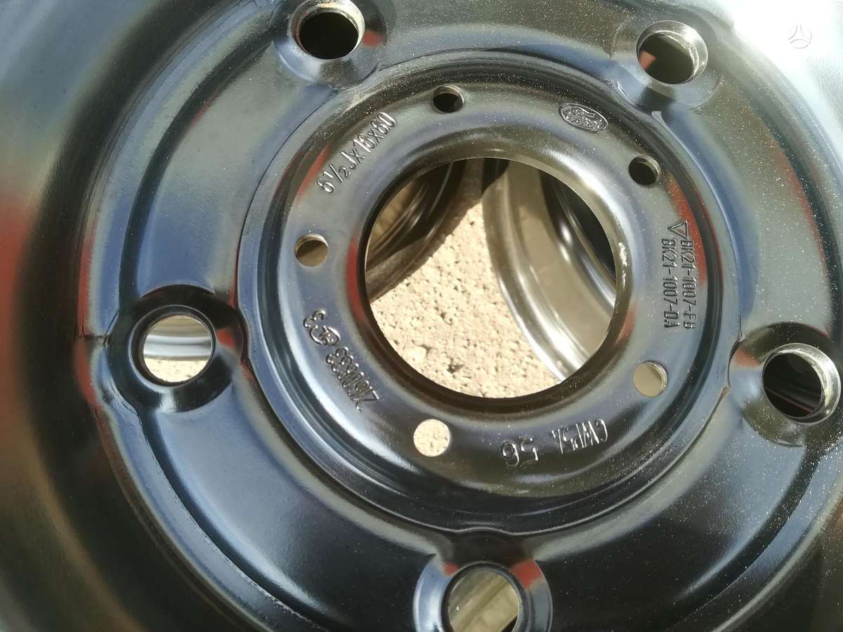 Ford Transit Custom, plieniniai štampuoti, R16