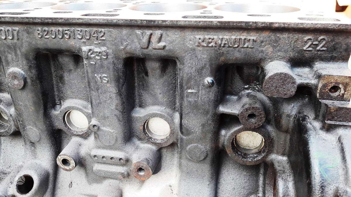 Renault Master, G9U, variklio detalės