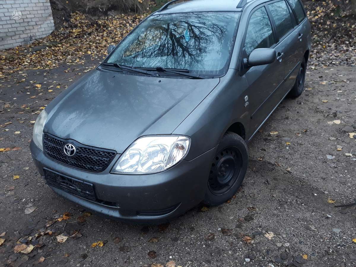 Toyota Corolla детали кузова