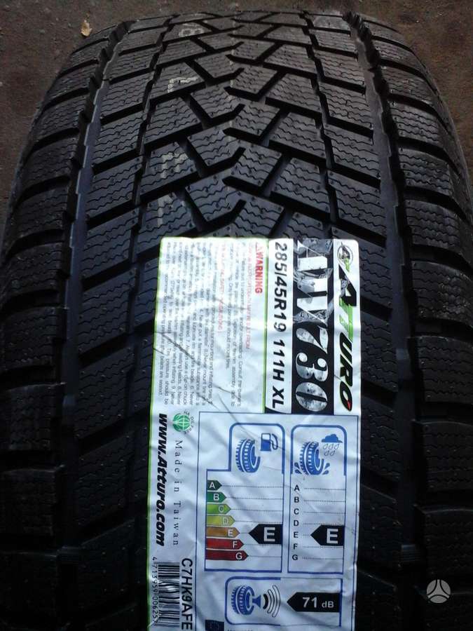 Atturo, зимние 285/45 R19