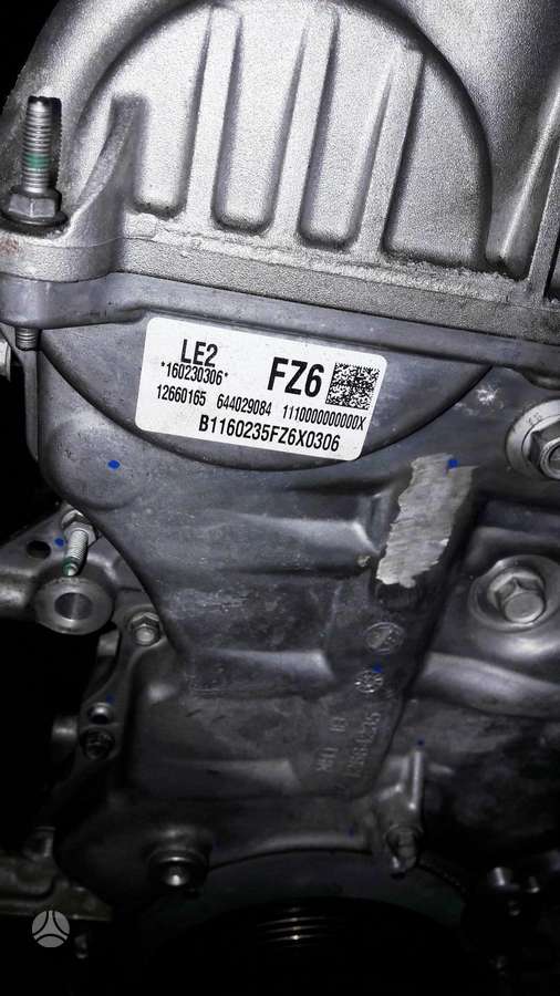 Chevrolet Cruze, B14XFT, детали двигателя