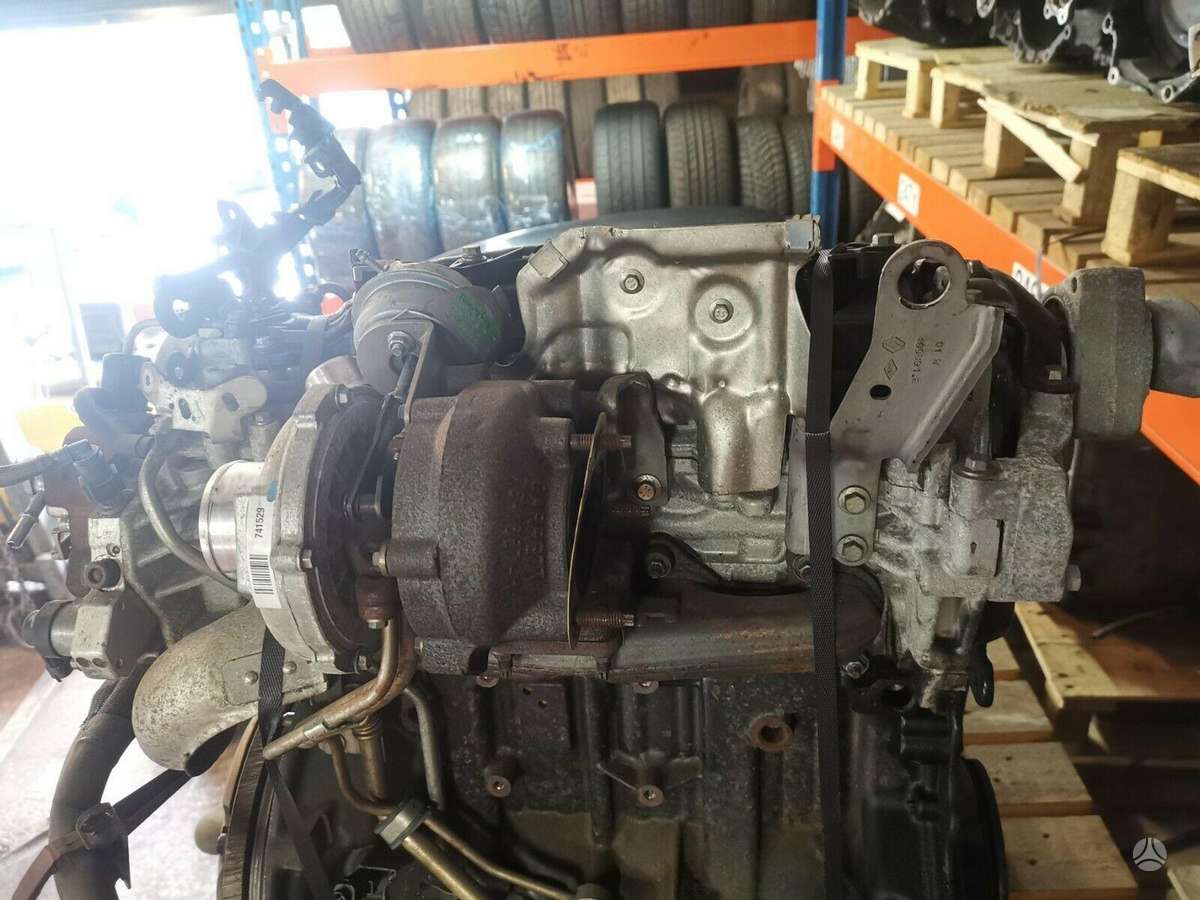Renault Trafic, M9R, dalimis