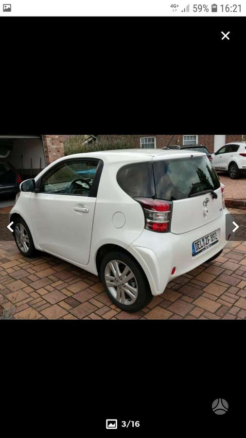 Toyota iQ kėbulo dalys