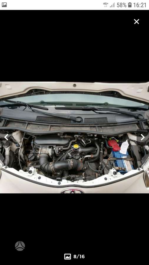 Toyota iQ kėbulo dalys