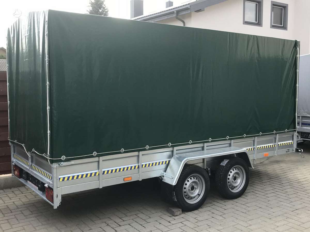 KTS Virinta, lingės, pastiprinta, passenger car trailers