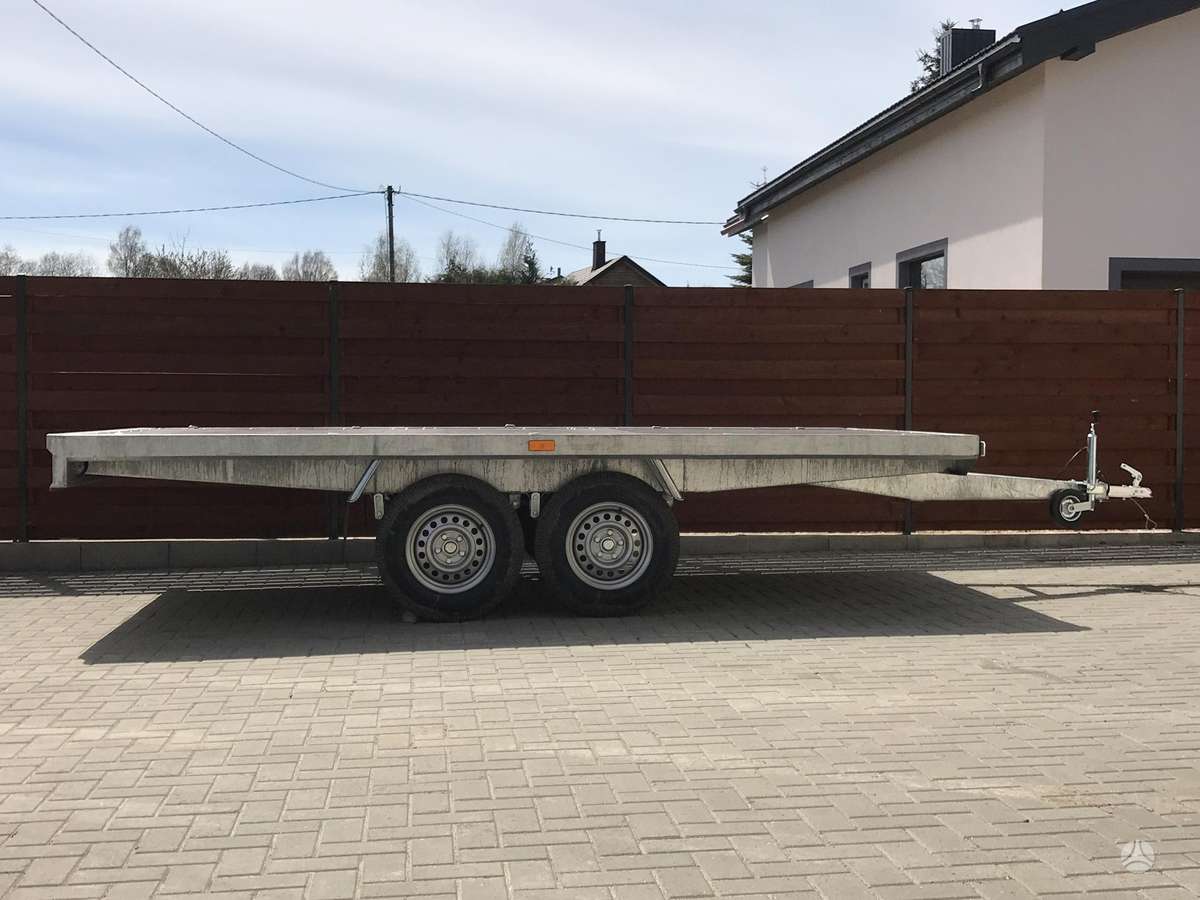 KTS Virinta, lingės, pastiprinta, passenger car trailers