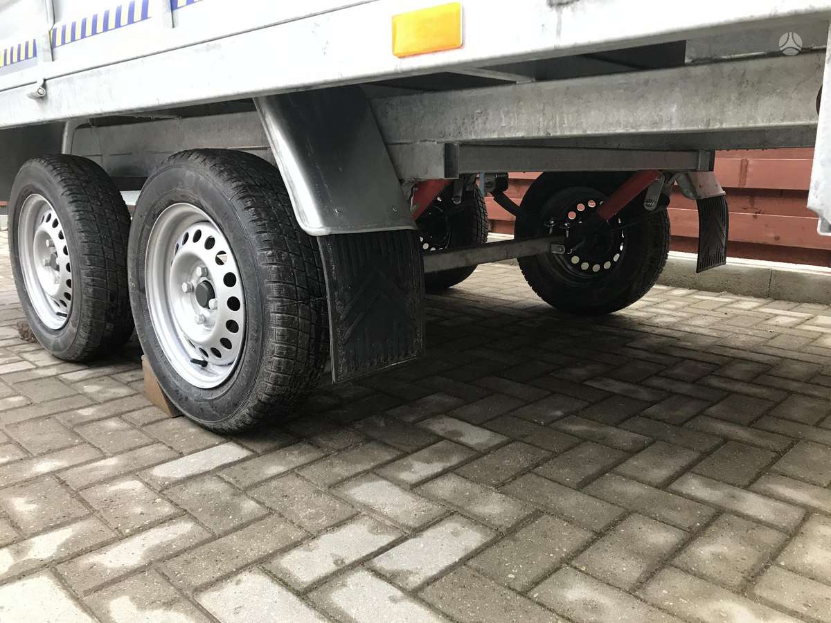 KTS Virinta, lingės, pastiprinta, passenger car trailers