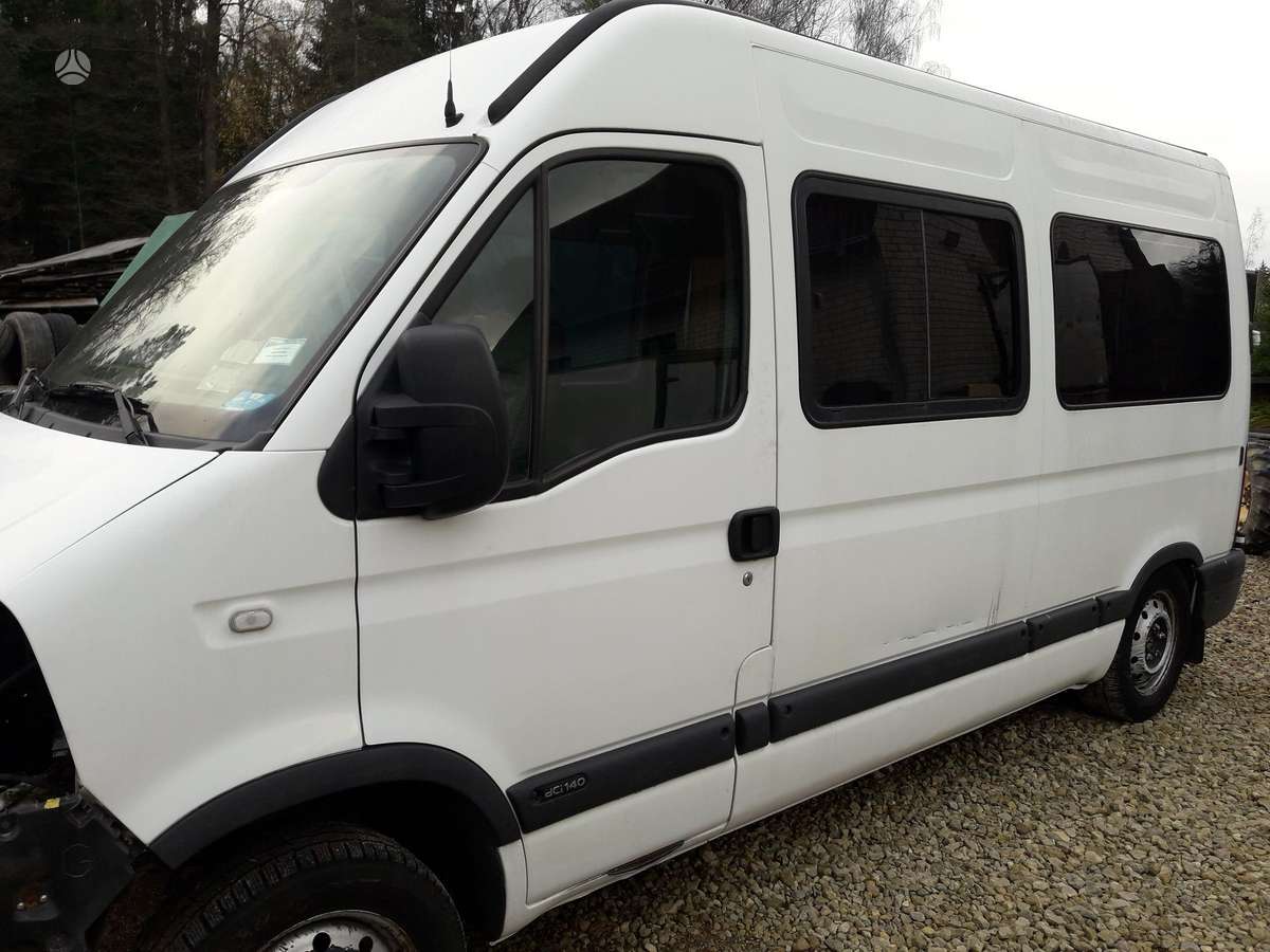 Renault Master, krovininiai mikroautobusai