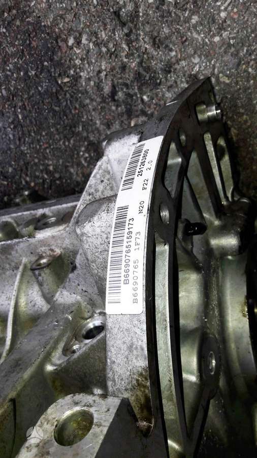 BMW 5 serija, N20B20, engine parts