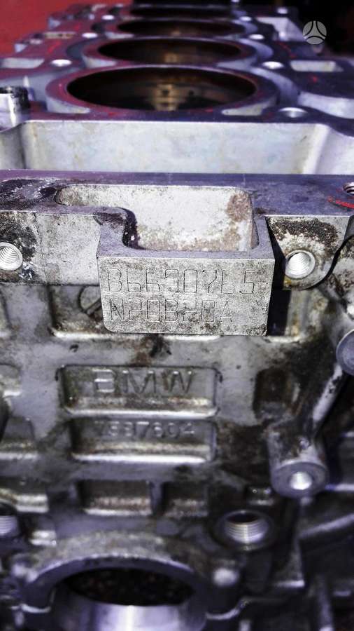 BMW 5 serija, N20B20, engine parts