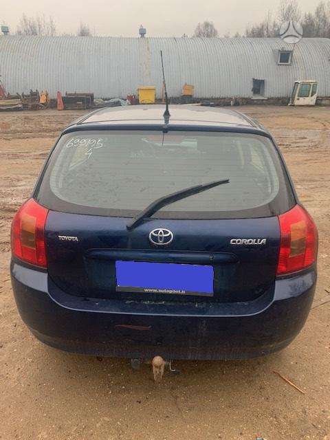 Toyota Corolla по частям