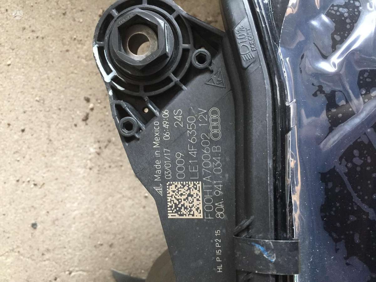 Audi Q5 kėbulo dalys