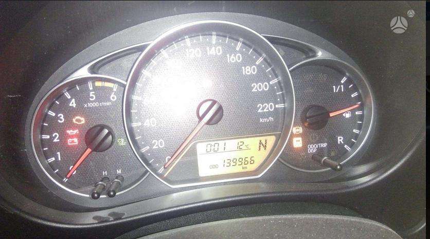 Toyota Verso-S kėbulo dalys