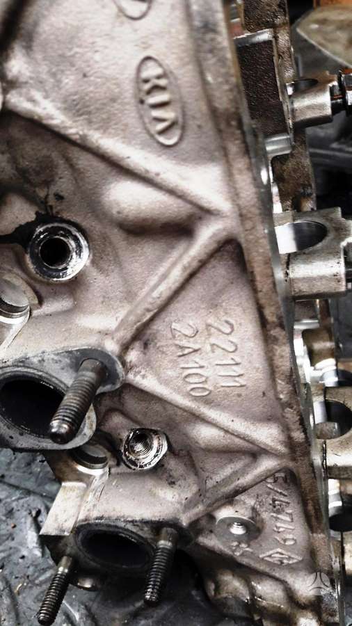 Hyundai ix35, D4FD, variklio detalės