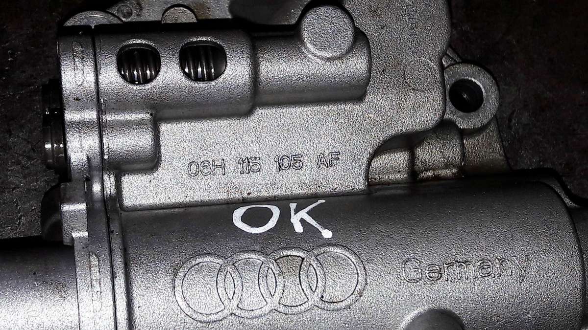 Audi A4, 1.8 2.0 TFSI TSI, детали двигателя