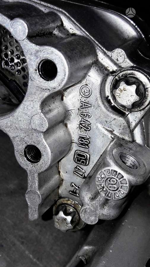 Mercedes-Benz E klasė, OM642, engine parts