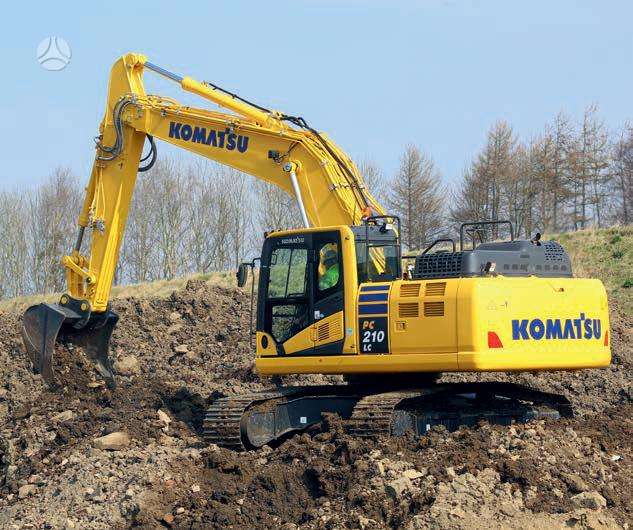 Komatsu PC210LC-11, ekskavatori