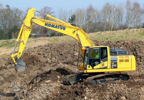 Komatsu PC210LC-11, ekskavatori