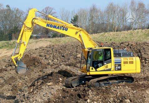 Komatsu PC210LC-11, ekskavatoriai