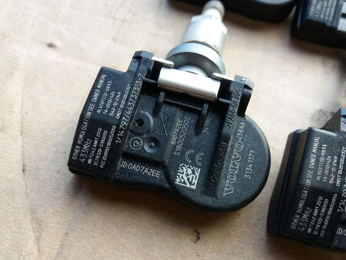 Volvo S60, DAVIKLIAI ORIGINALUS TPMS, elektros sistemos dalys