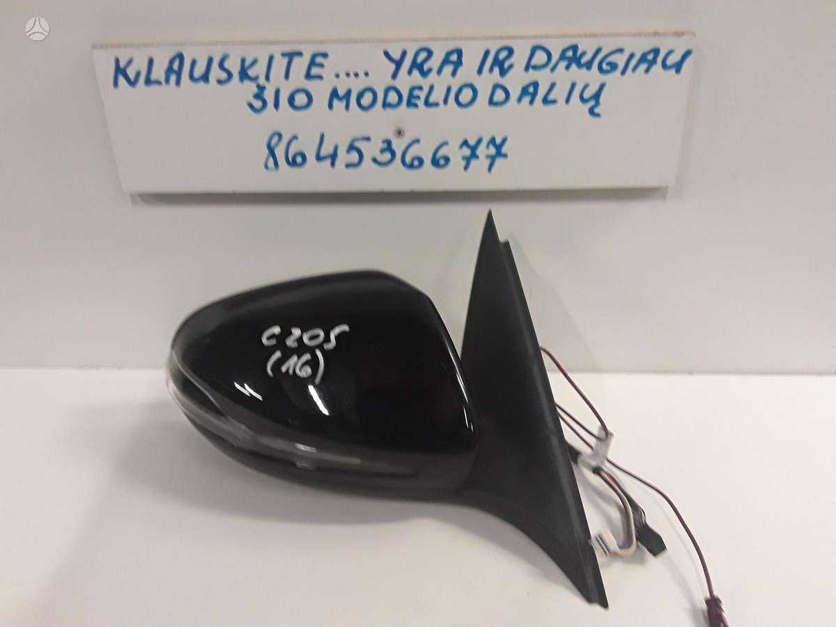 Mercedes-Benz C klasė dalimis