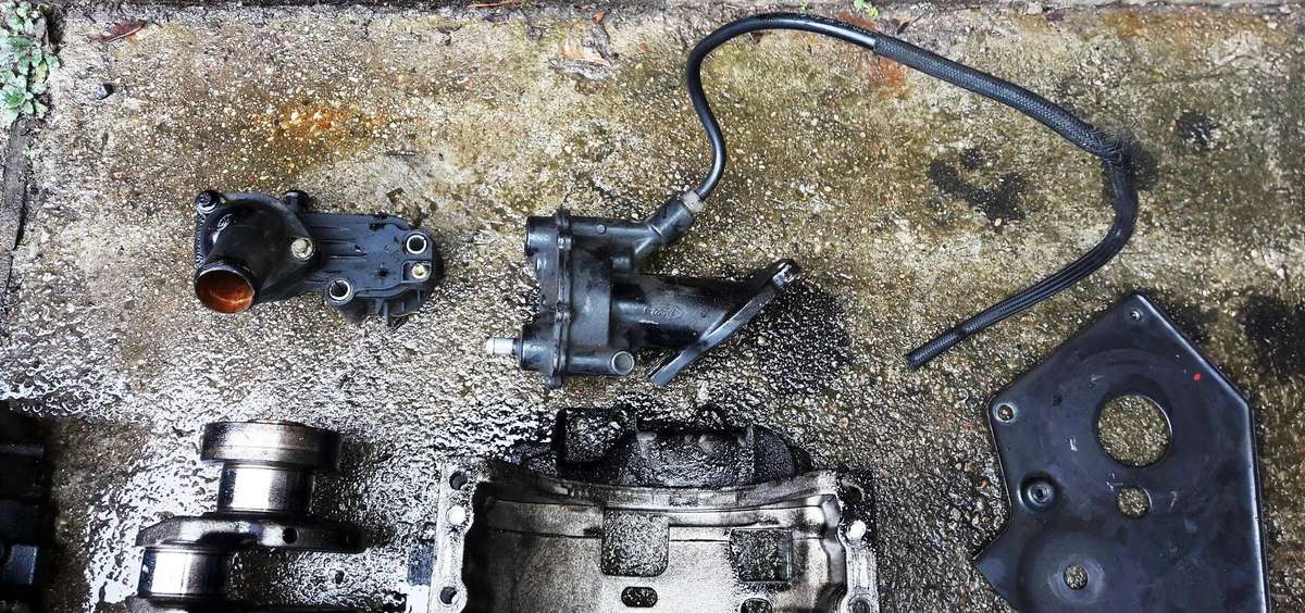 Ford Focus, KKDA, variklio detalės