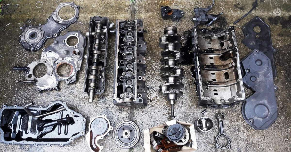 Ford Focus, KKDA, variklio detalės