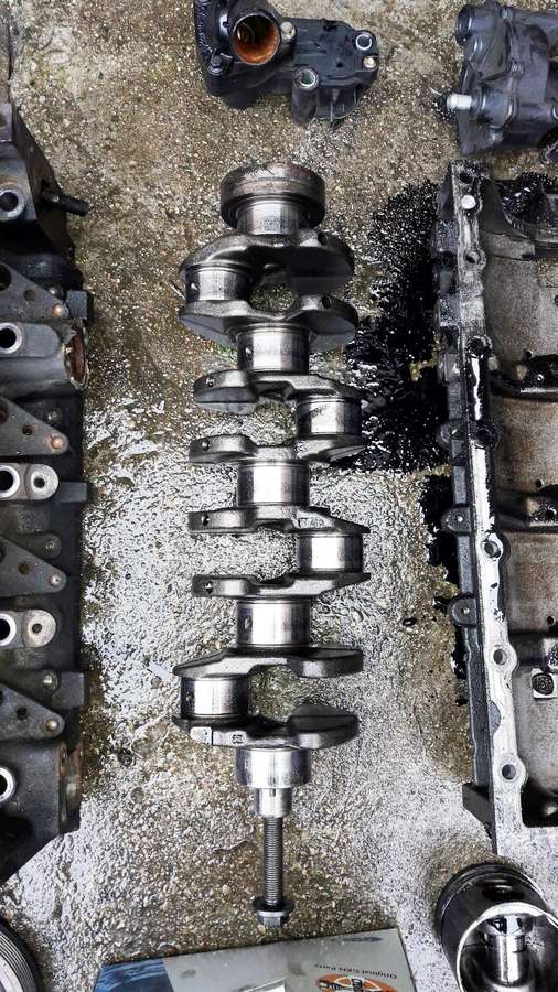 Ford Focus, KKDA, variklio detalės