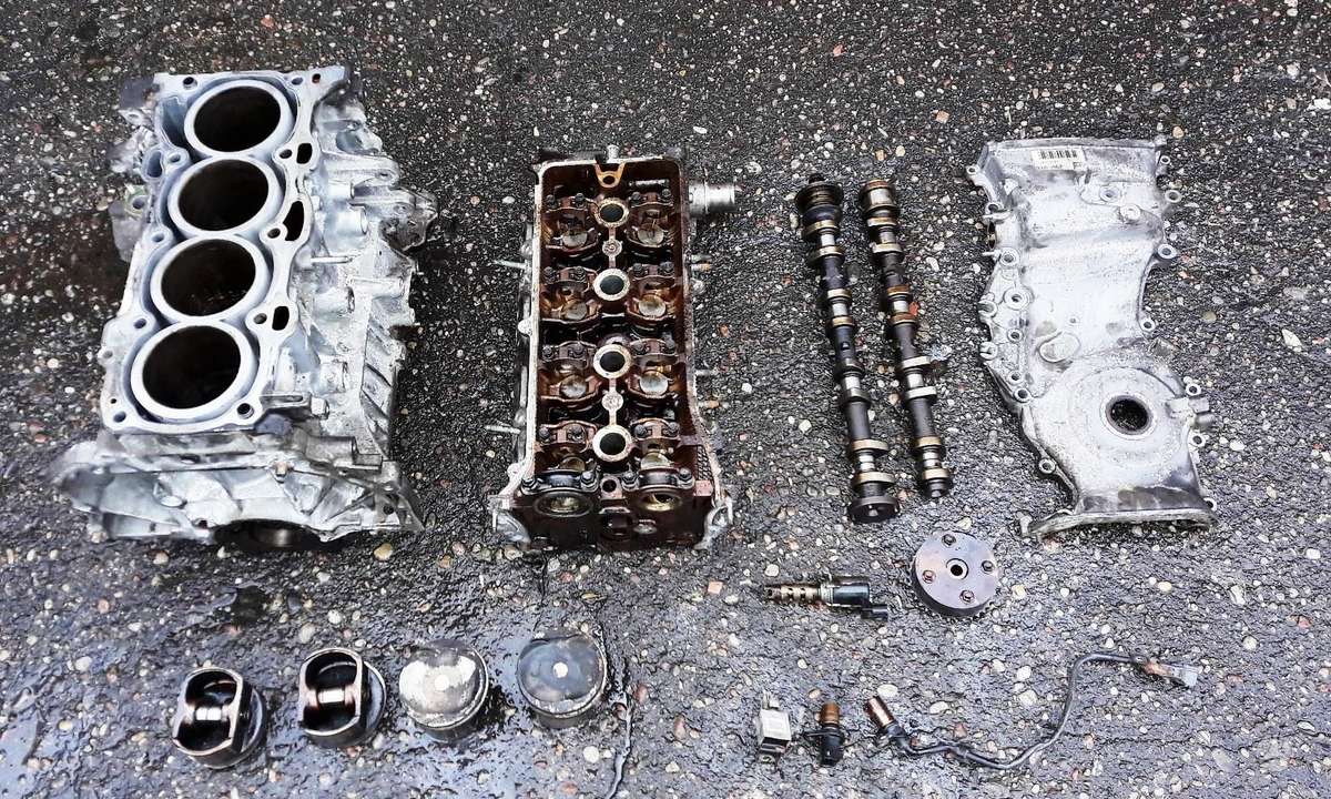 Toyota Avensis, 1AZ, engine parts