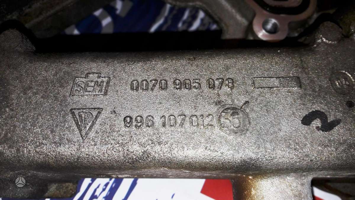 Porsche Boxster, M96, variklio detalės