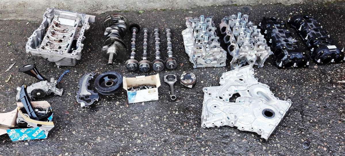 Jeep Grand Cherokee, 3.6 PENTASTAR, variklio detalės