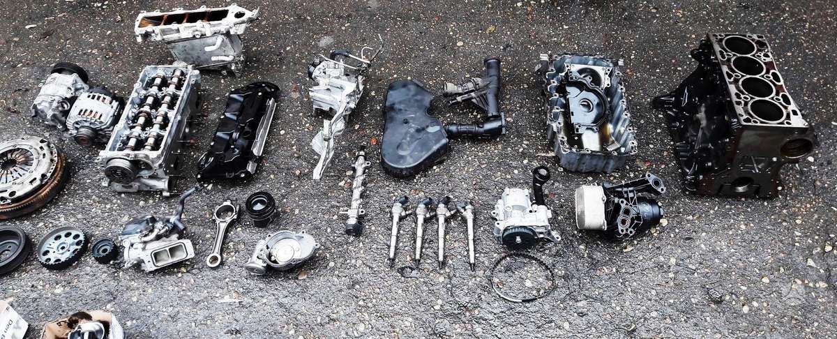 Volkswagen Golf, CRK, engine parts